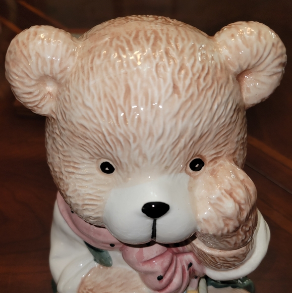 🌼  Vintage Little Bear Cookie Jar - Picture 5 of 8